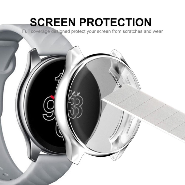 Rigtigt Fint OnePlus Watch Silikone Cover - Sølv#serie_5