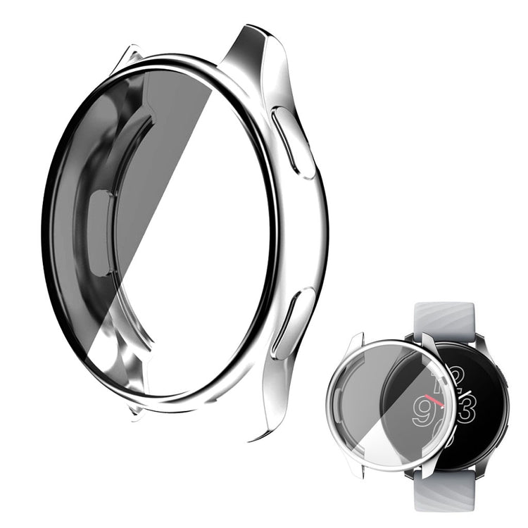 Rigtigt Fint OnePlus Watch Silikone Cover - Sølv#serie_5