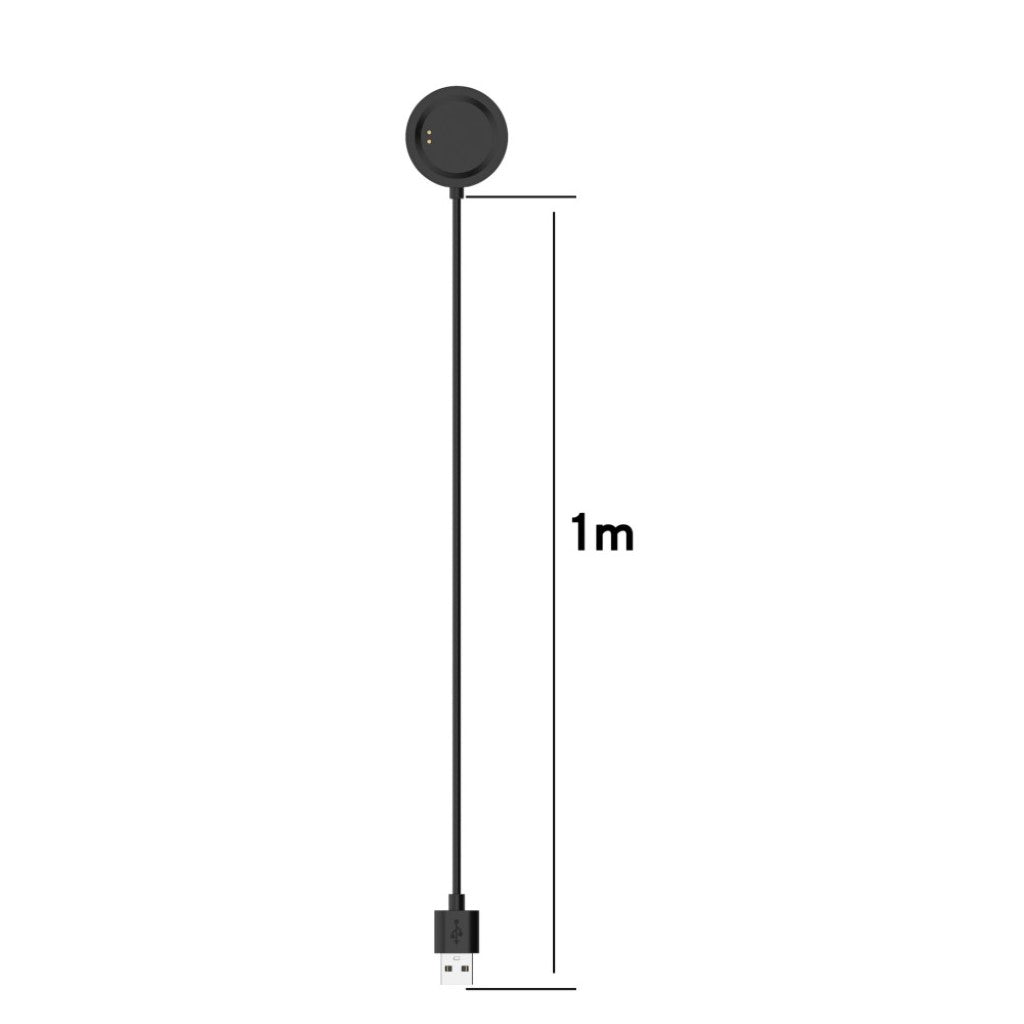 1m Plastik OnePlus Watch   Ladestation - Sort#serie_2