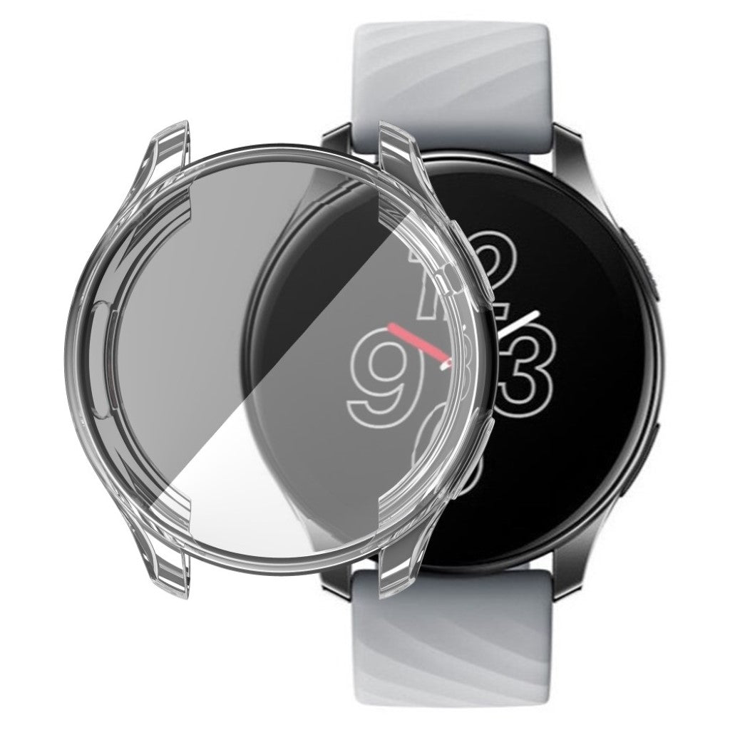 Vildt Flot OnePlus Watch Silikone Cover - Gennemsigtig#serie_5