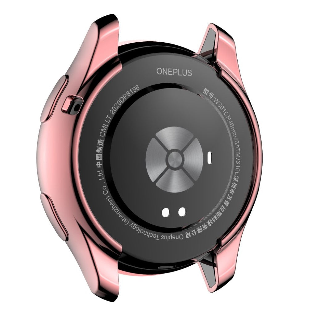 Meget Flot OnePlus Watch Silikone Cover - Pink#serie_1