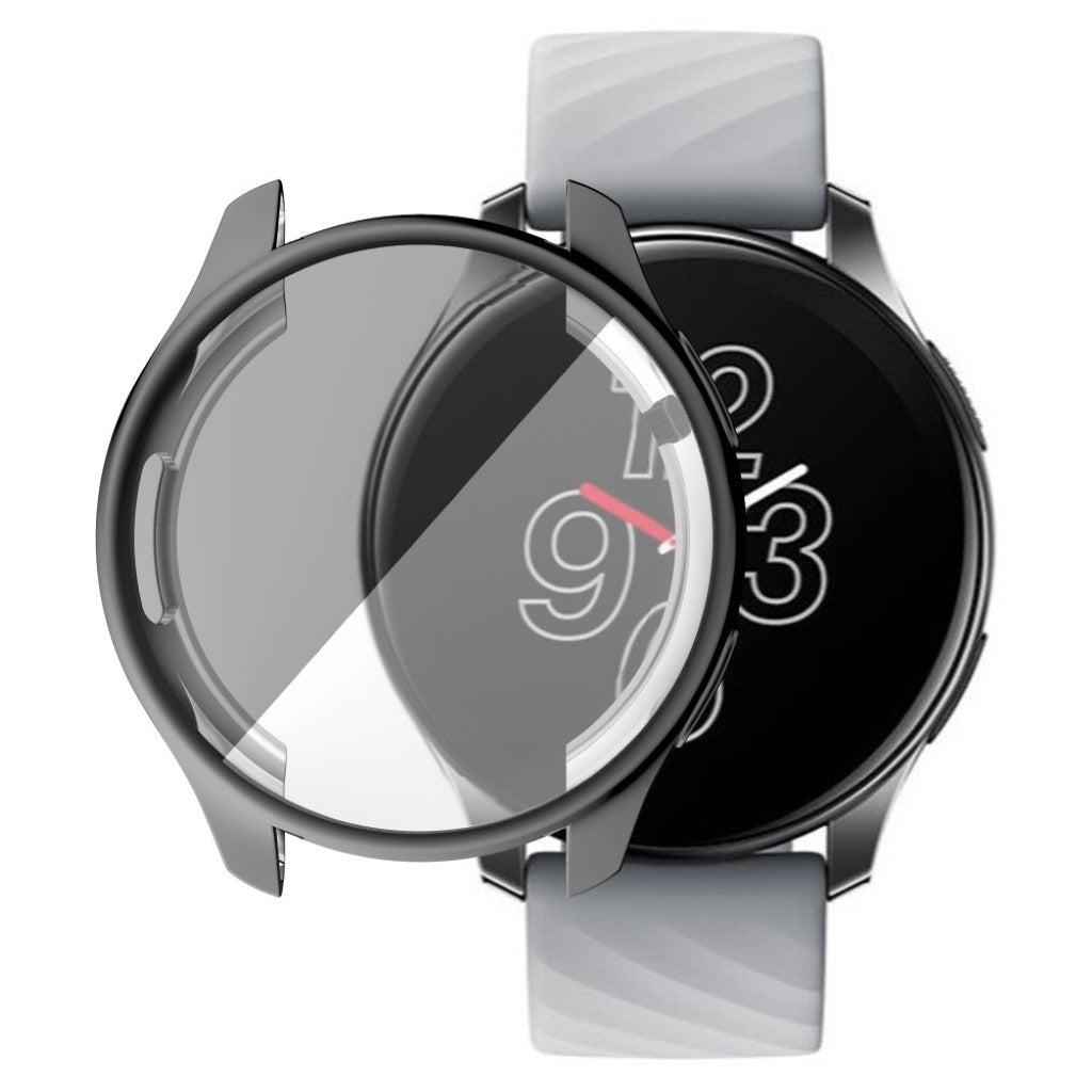Meget Flot OnePlus Watch Silikone Cover - Sort#serie_2