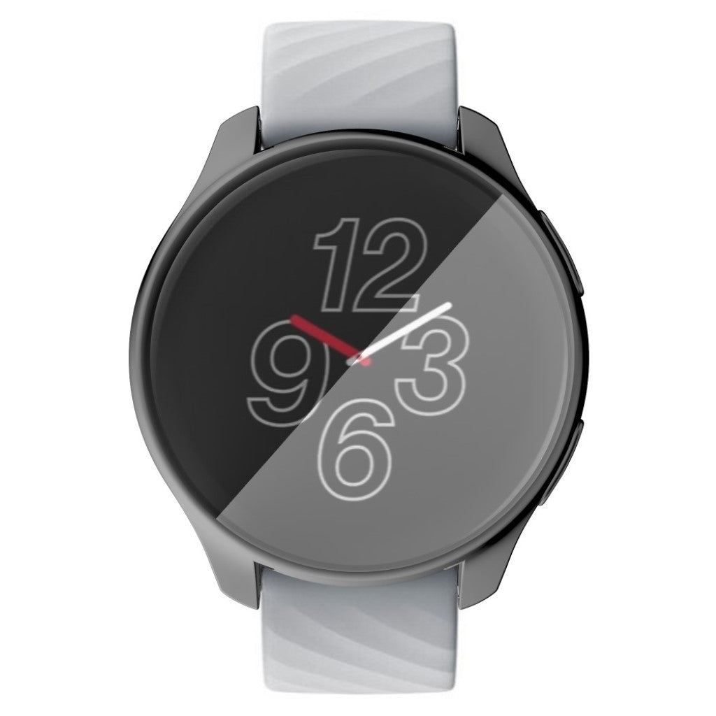 Meget Flot OnePlus Watch Silikone Cover - Sort#serie_2