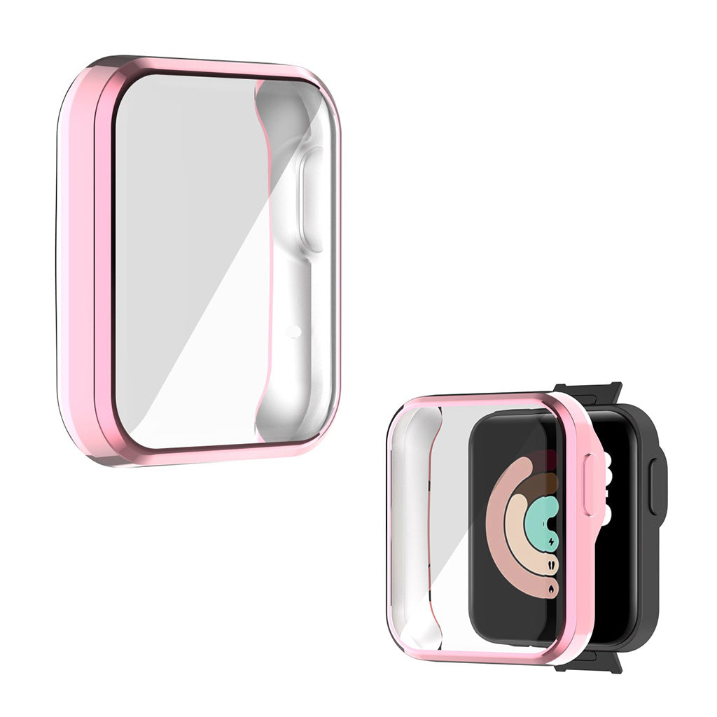 Meget Fint Xiaomi Mi Watch Lite / Xiaomi Redmi Watch Silikone Cover - Pink#serie_5