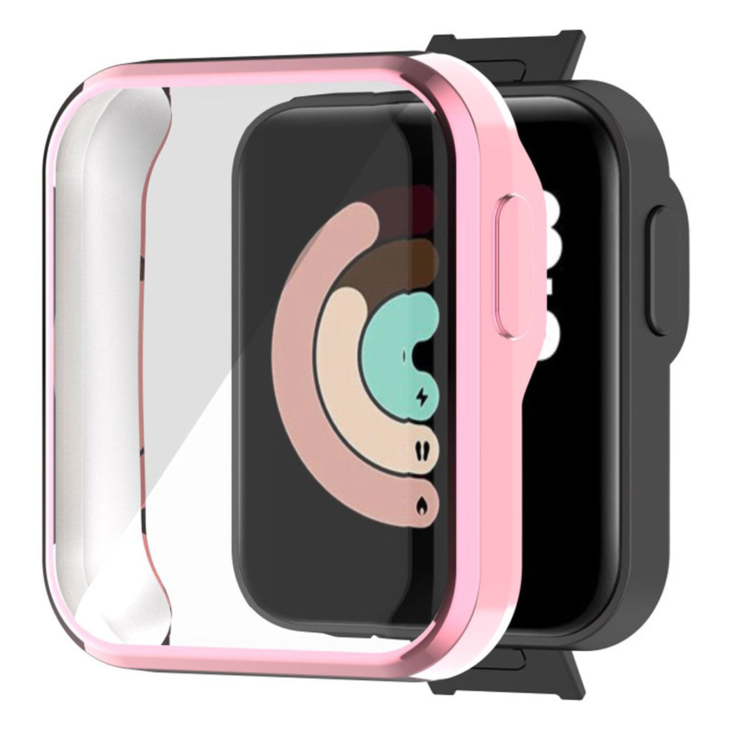 Godt Xiaomi Mi Watch Lite / Xiaomi Redmi Watch Silikone Cover - Pink#serie_1