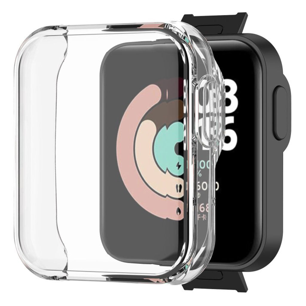 Vildt Fed Xiaomi Mi Watch Lite / Xiaomi Redmi Watch Silikone Cover - Gennemsigtig#serie_8