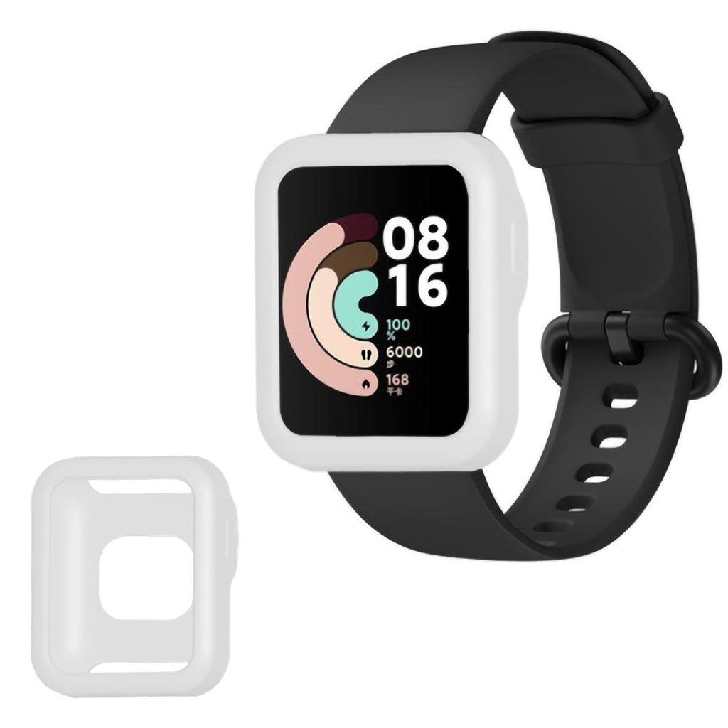 Xiaomi Mi Watch Lite / Xiaomi Redmi Watch  Silikone Bumper  - Hvid#serie_1
