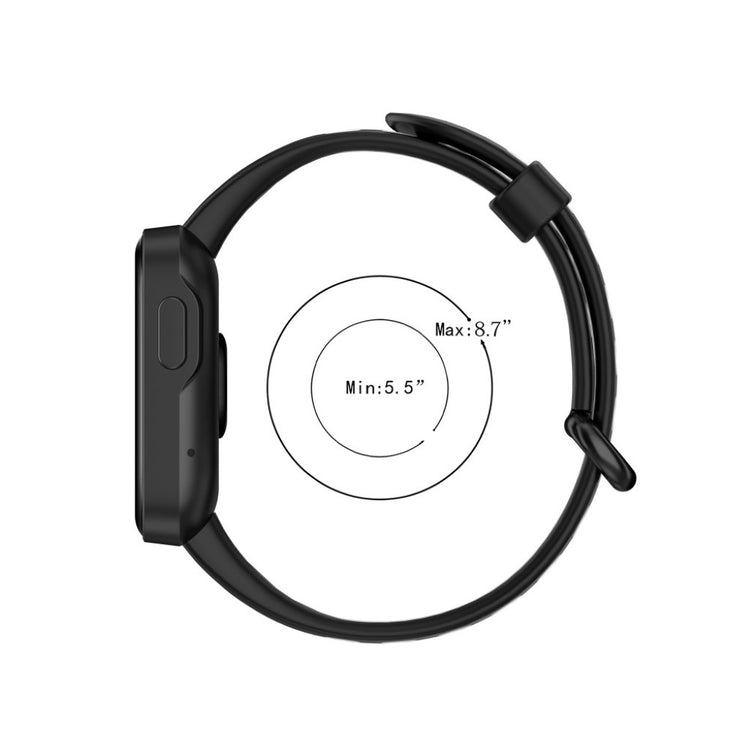 Kønt Xiaomi Mi Watch Lite / Xiaomi Redmi Watch Silikone Rem - Hvid#serie_1