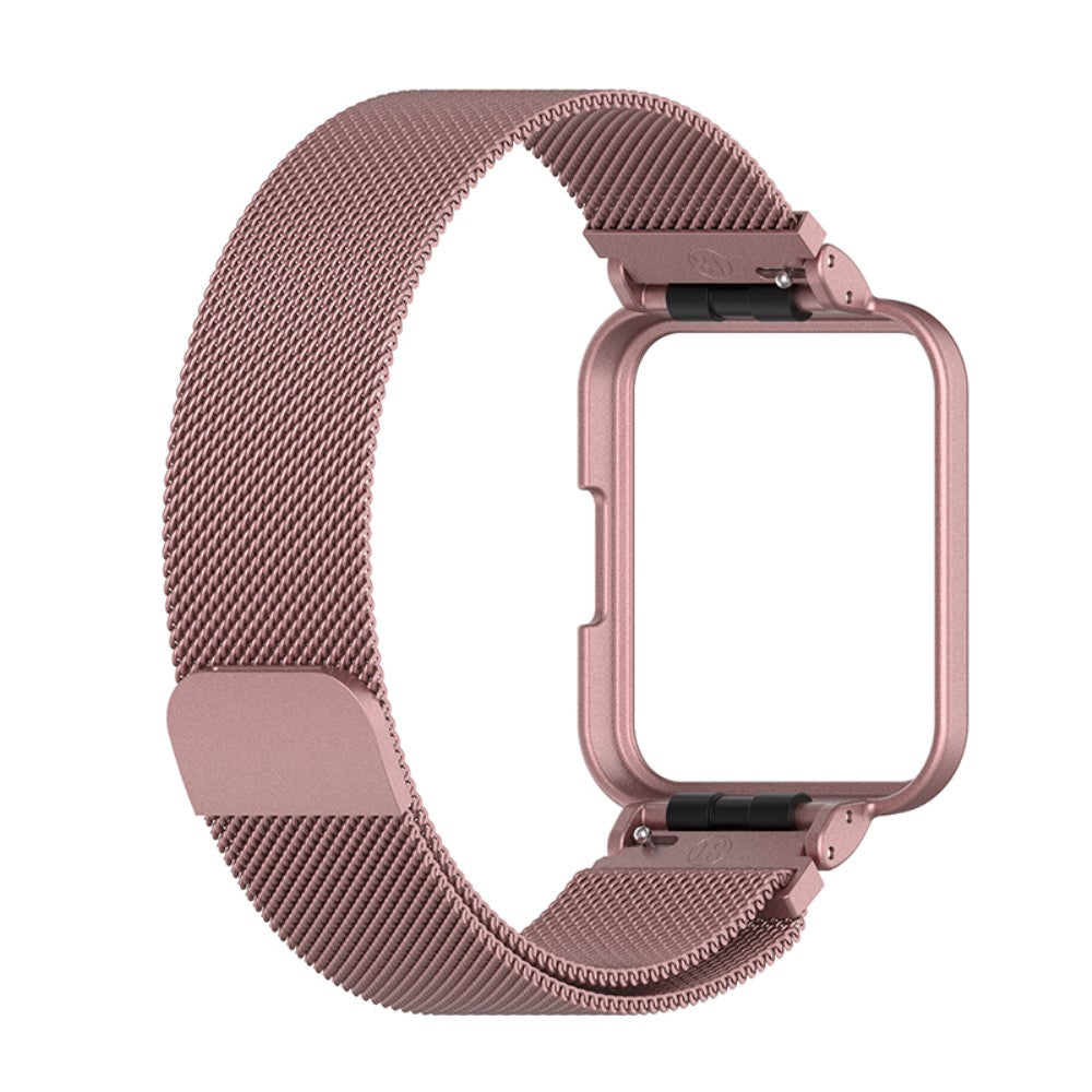 Super hårdfør Xiaomi Redmi Watch 2 Lite Metal Rem - Pink#serie_015