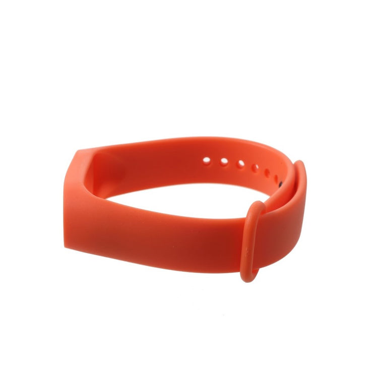 Pænt Xiaomi Mi Band 3 Silikone Rem - Orange#serie_10