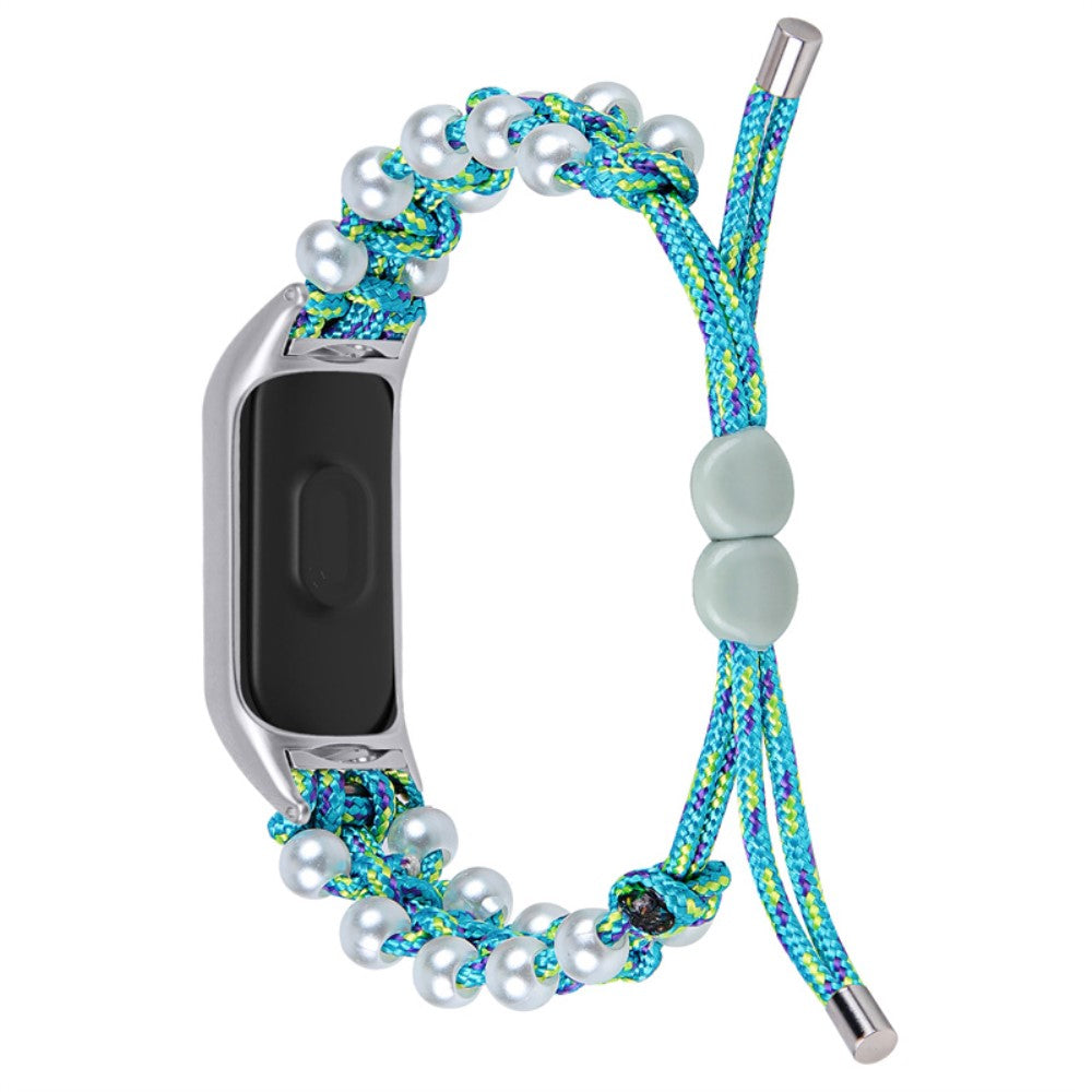 Super skøn Xiaomi Mi Band 7 Stof Urrem - Blå#serie_7