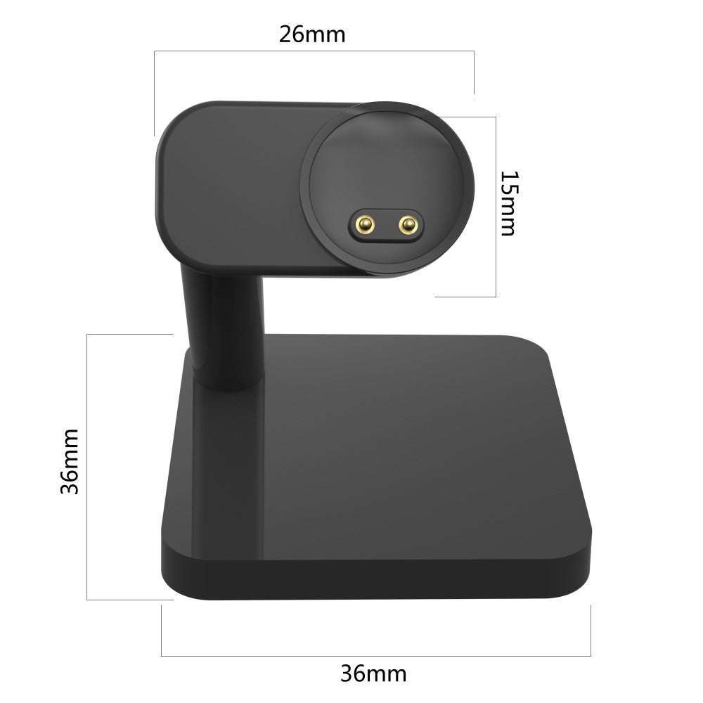 Plastik Universal Xiaomi Smartwatch   Ladestation - Sort#serie_024