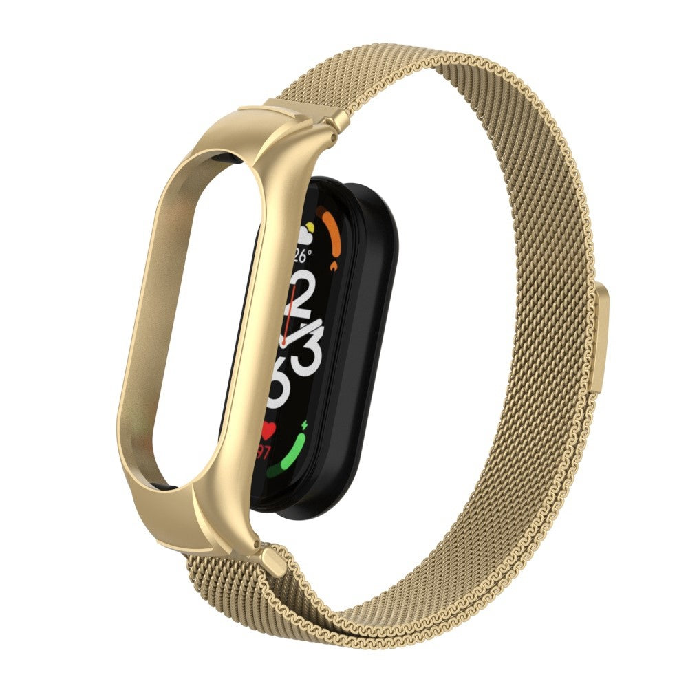 Mega holdbart Xiaomi Mi Band 7 Metal Rem - Guld#serie_6