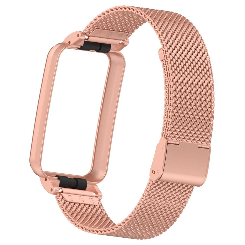 Rigtigt skøn Xiaomi Mi Band 7 Pro Metal Urrem - Pink#serie_10