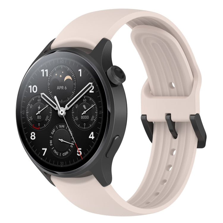 Komfortabel Xiaomi Watch S1 Pro Silikone Rem - Brun#serie_7