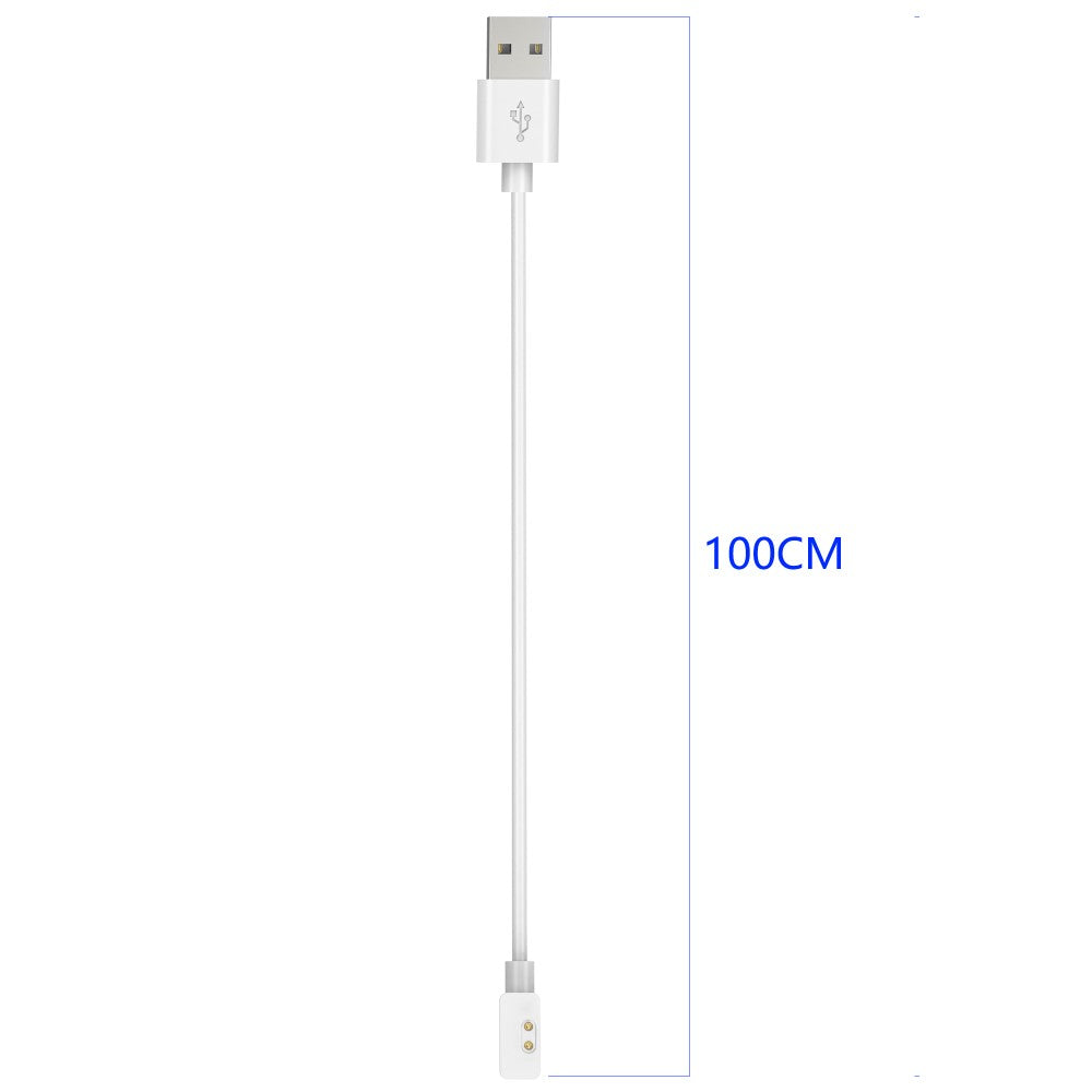 100cm Xiaomi Redmi Band 2 Magnetisk Opladningskabel - Hvid#serie_1
