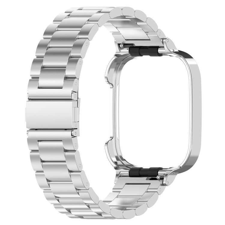 Metal Universal Rem passer til Xiaomi Redmi Watch 3 / Xiaomi Mi Watch Lite 3 - Sølv#serie_3