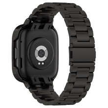 Metal Universal Rem passer til Xiaomi Redmi Watch 3 / Xiaomi Mi Watch Lite 3 - Sort#serie_9