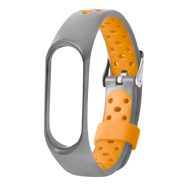 Vildt sejt Xiaomi Mi Smart Band 4 Silikone Rem - Orange#serie_3