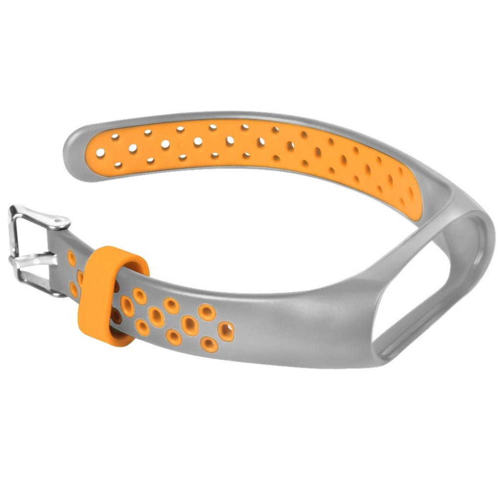 Vildt sejt Xiaomi Mi Smart Band 4 Silikone Rem - Orange#serie_3