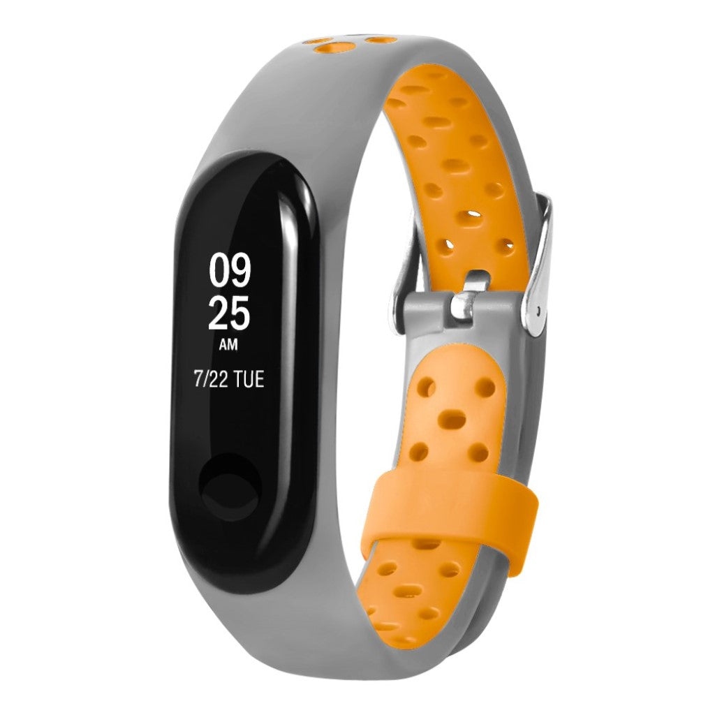 Vildt sejt Xiaomi Mi Smart Band 4 Silikone Rem - Orange#serie_3