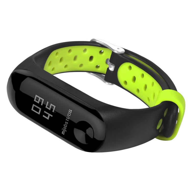 Vildt sejt Xiaomi Mi Smart Band 4 Silikone Rem - Grøn#serie_5