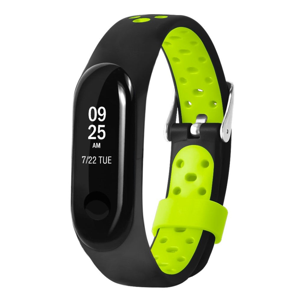 Vildt sejt Xiaomi Mi Smart Band 4 Silikone Rem - Grøn#serie_5