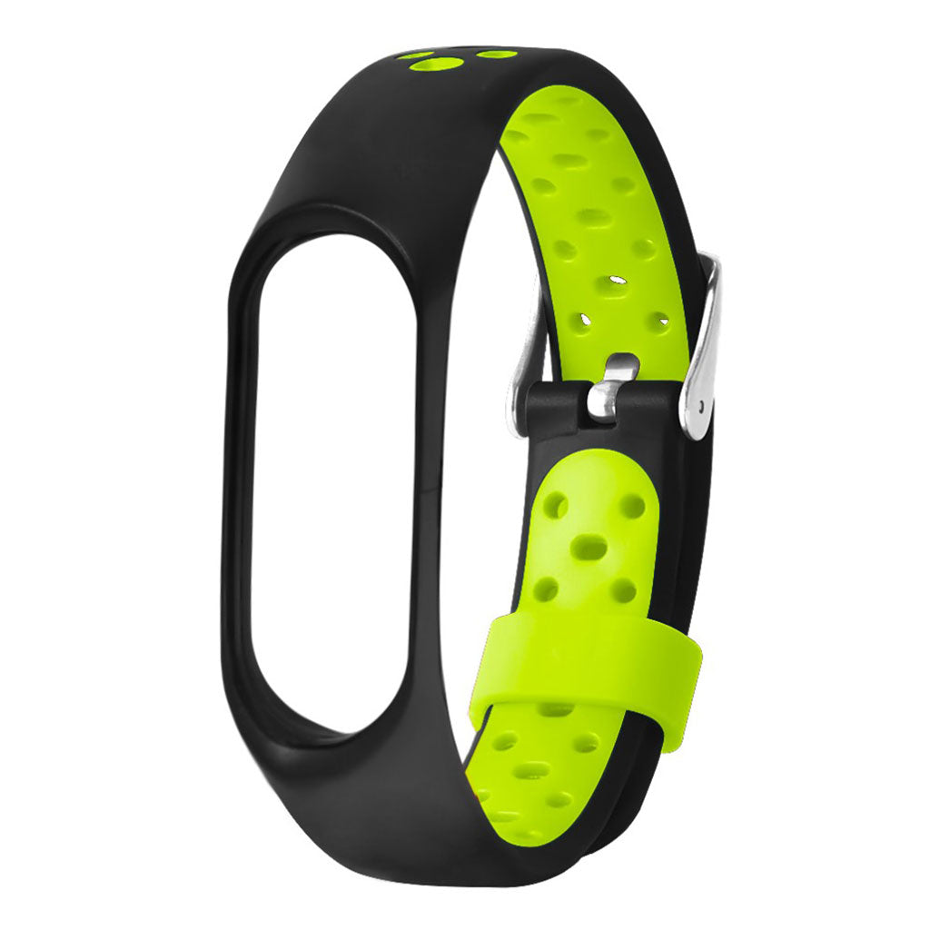 Vildt sejt Xiaomi Mi Smart Band 4 Silikone Rem - Grøn#serie_5