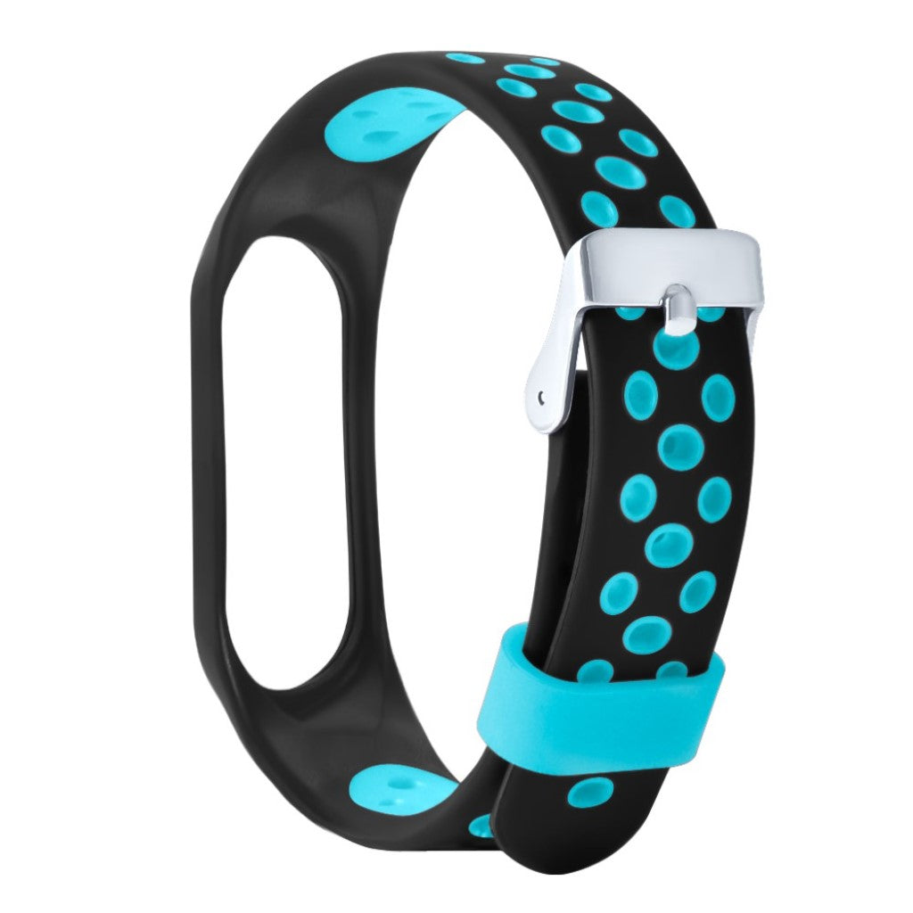 Vildt sejt Xiaomi Mi Smart Band 4 Silikone Rem - Blå#serie_6