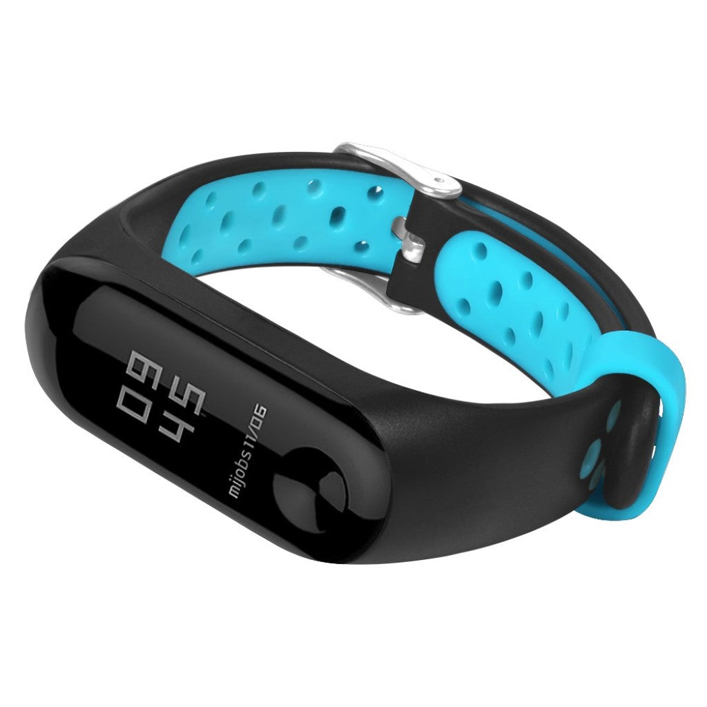 Vildt sejt Xiaomi Mi Smart Band 4 Silikone Rem - Blå#serie_6