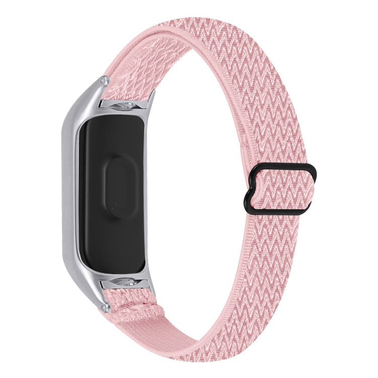 Udsøgt Xiaomi Mi Smart Band 4 / Xiaomi Mi Band 3 Nylon Rem - Pink#serie_1