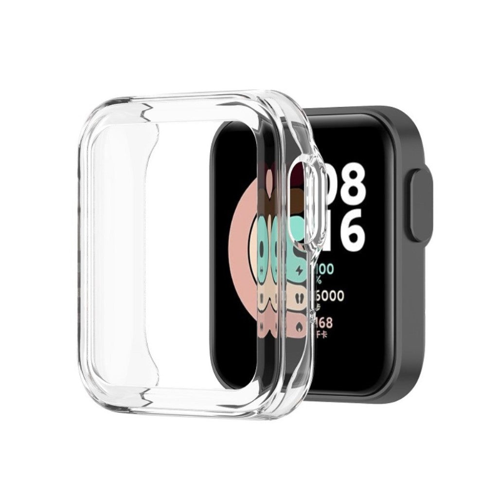 Rigtigt Godt Xiaomi Redmi Watch Silikone Cover - Gennemsigtig#serie_4