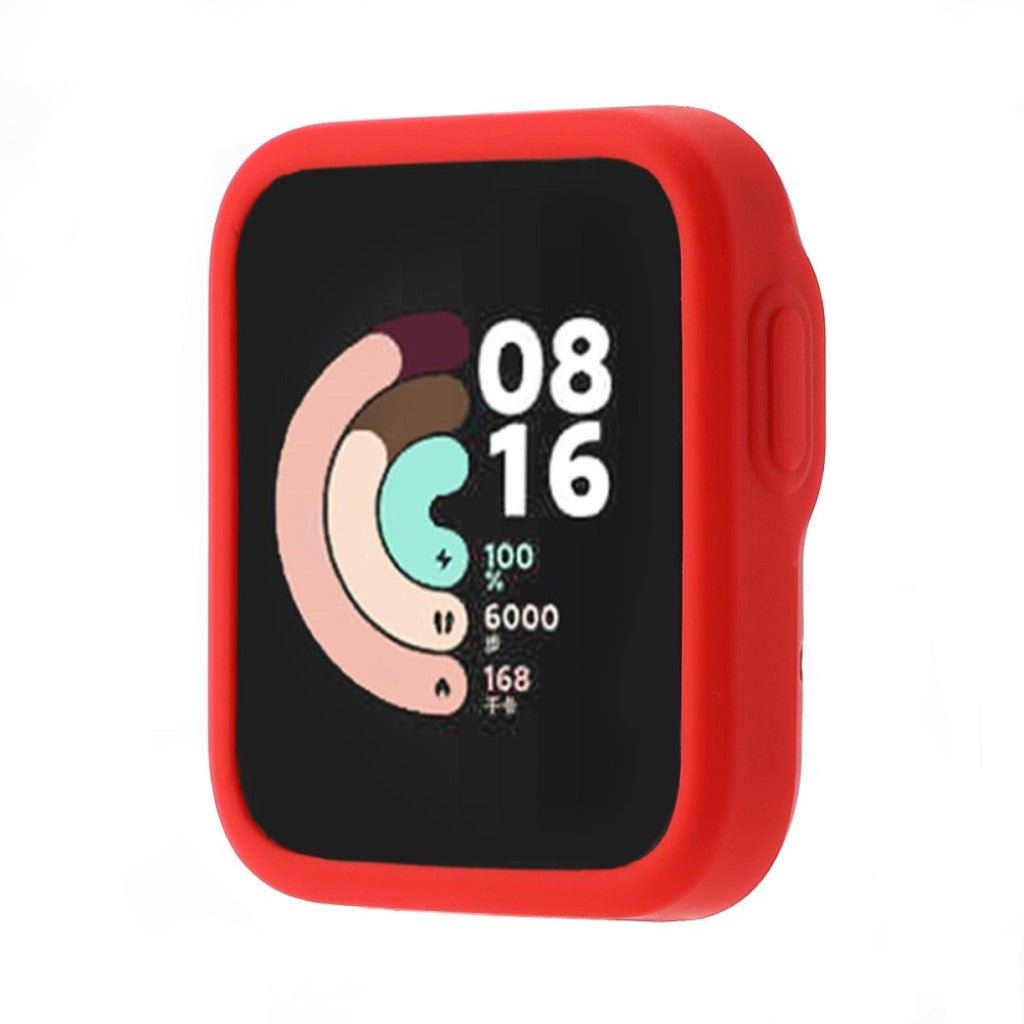Xiaomi Redmi Watch Enkel Silikone Bumper  - Rød#serie_2