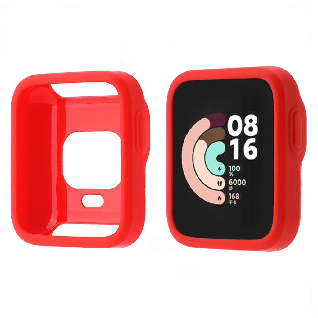 Xiaomi Redmi Watch Enkel Silikone Bumper  - Rød#serie_2