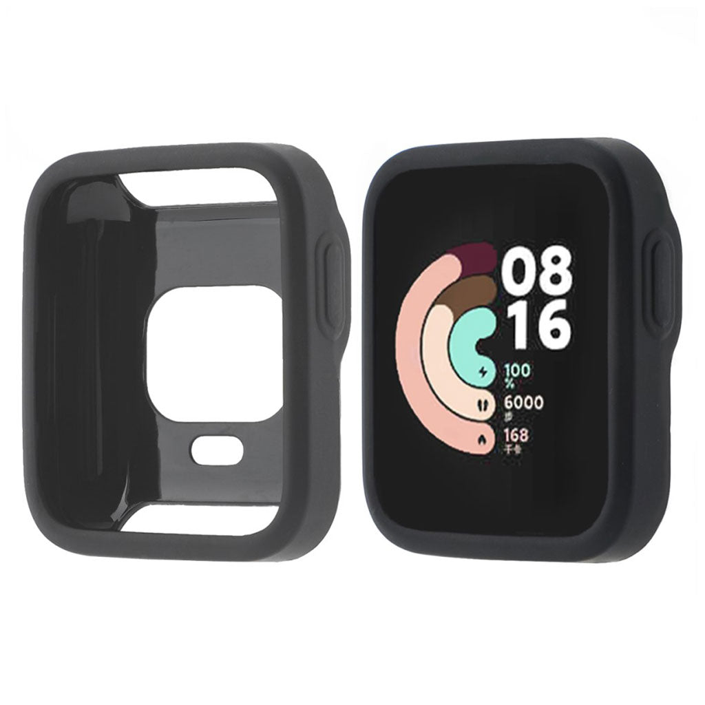 Xiaomi Redmi Watch Enkel Silikone Bumper  - Sort#serie_4