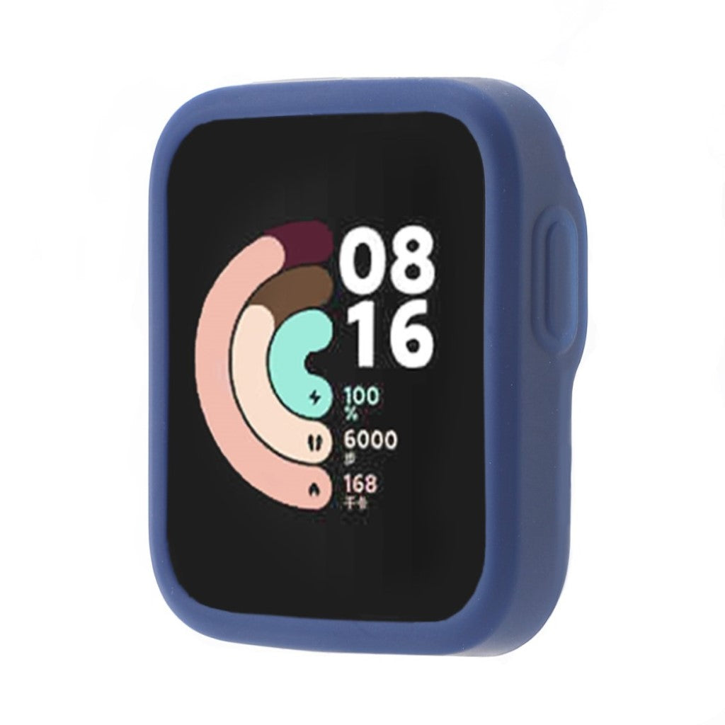 Xiaomi Redmi Watch Enkel Silikone Bumper  - Blå#serie_6