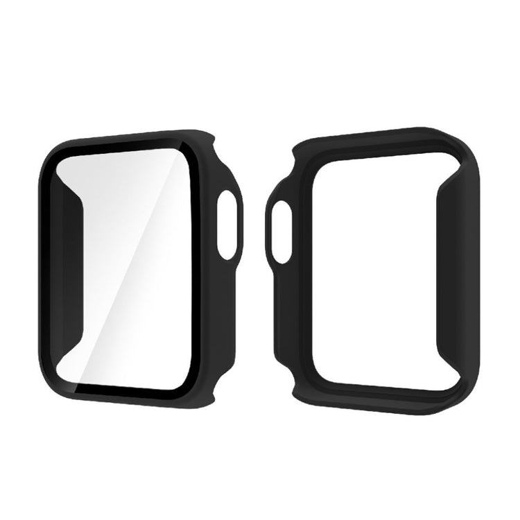 Rigtigt Fed Xiaomi Redmi Watch Silikone og Glas Cover - Sort#serie_1