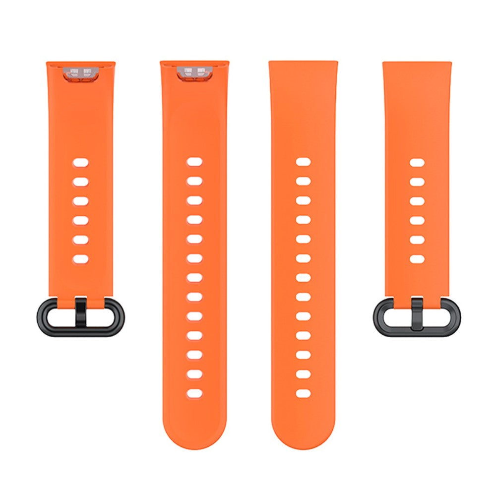 Stilfuld Xiaomi Redmi Watch Silikone Urrem - Orange#serie_2