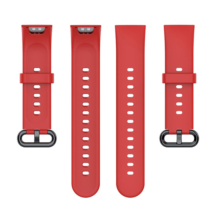 Stilfuld Xiaomi Redmi Watch Silikone Urrem - Rød#serie_4