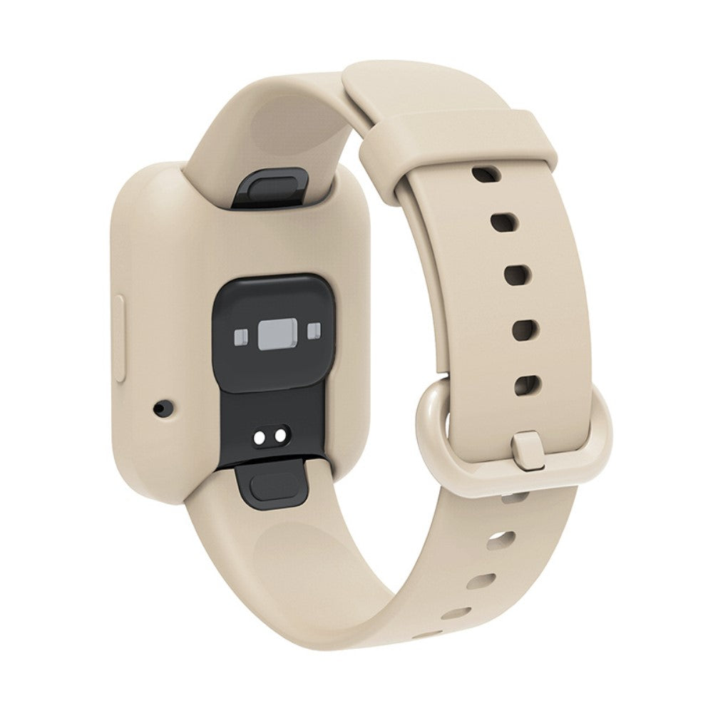 Stilfuld Xiaomi Redmi Watch Silikone Urrem - Hvid#serie_9