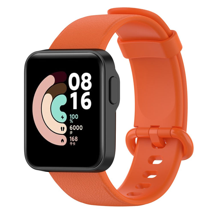 Smuk Xiaomi Redmi Watch Silikone Rem - Orange#serie_3