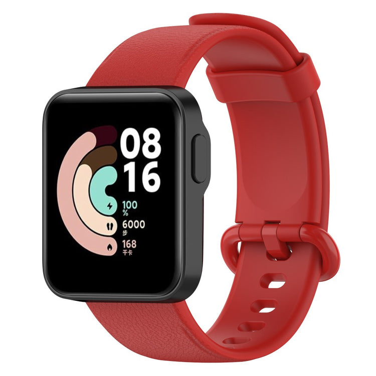 Smuk Xiaomi Redmi Watch Silikone Rem - Rød#serie_5