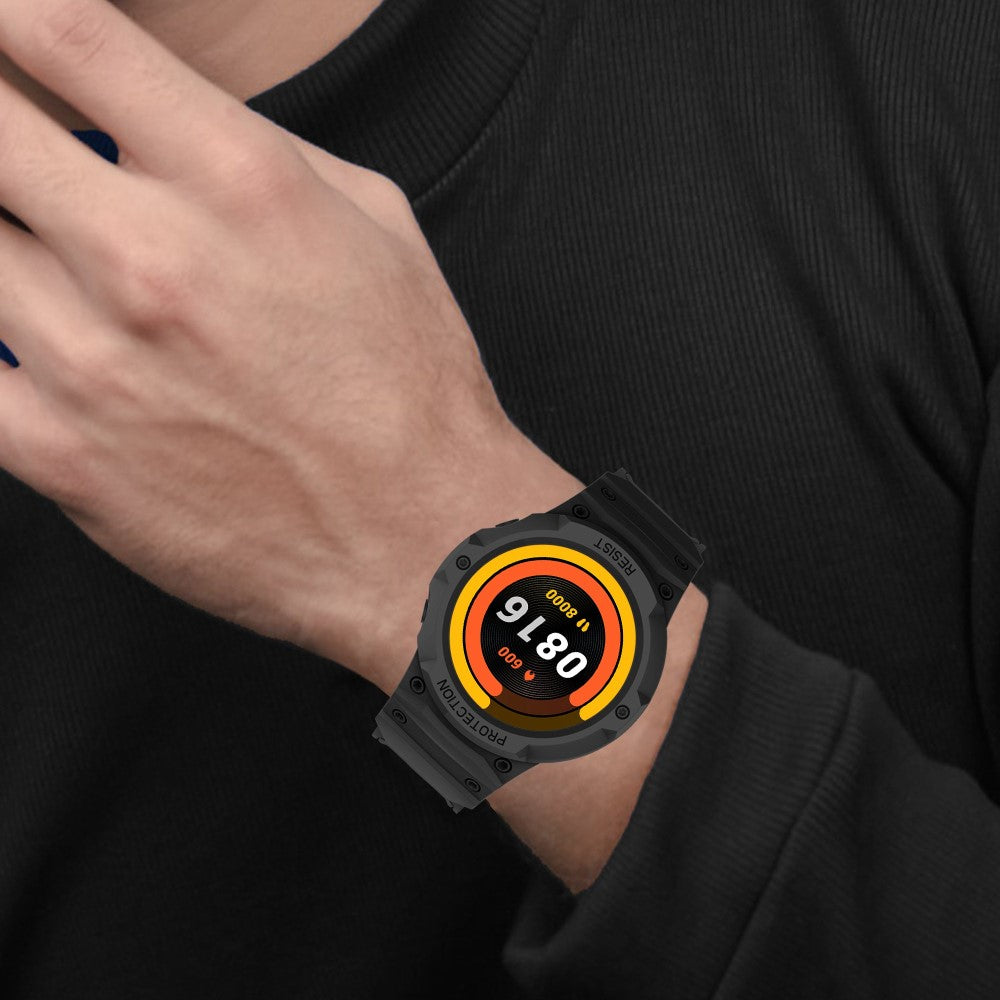 Vildt kønt Xiaomi Mi Watch Color Sports Silikone Urrem - Sort#serie_1