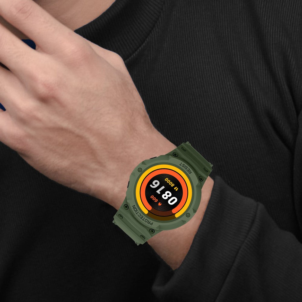 Vildt kønt Xiaomi Mi Watch Color Sports Silikone Urrem - Grøn#serie_3