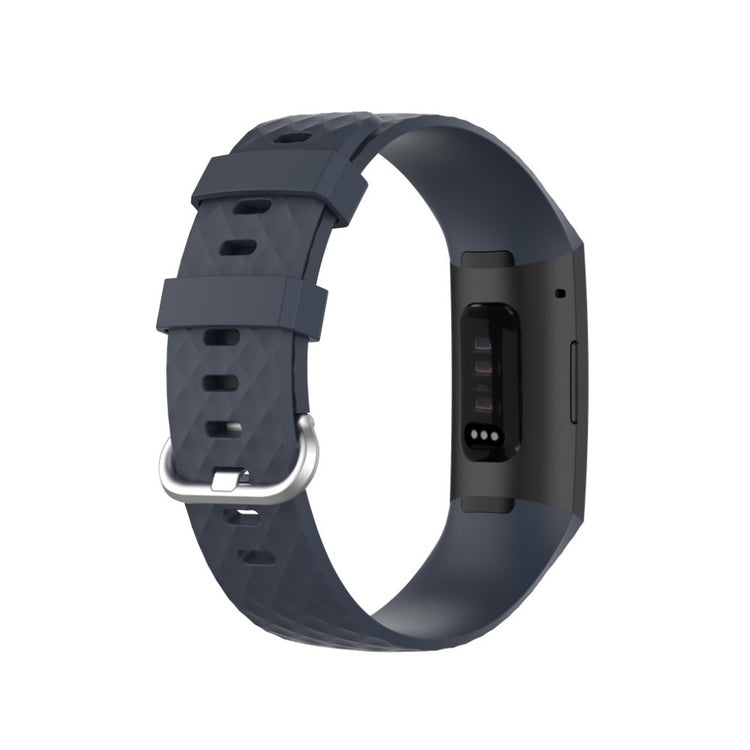 Alle tiders Fitbit Charge 3 / Fitbit Charge 4 Silikone Rem - Blå#serie_7