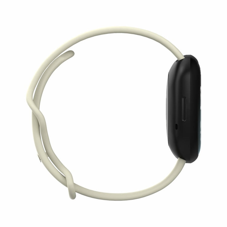 Helt vildt kønt Fitbit Versa 3 / Fitbit Sense Silikone Rem - Størrelse: S - Beige#serie_16
