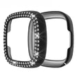 Fitbit Versa 3 / Fitbit Sense Strass och Mjukplast Bumper