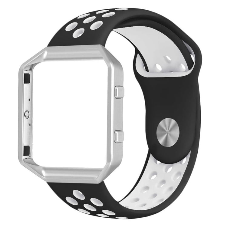 Mega nydelig Fitbit Blaze Silikone Rem - Hvid#serie_1