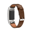 Fast Fitbit Charge 2 Äkta läder Armband