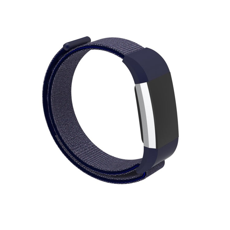 Smuk Fitbit Charge 2 Nylon Rem - Lilla#serie_1